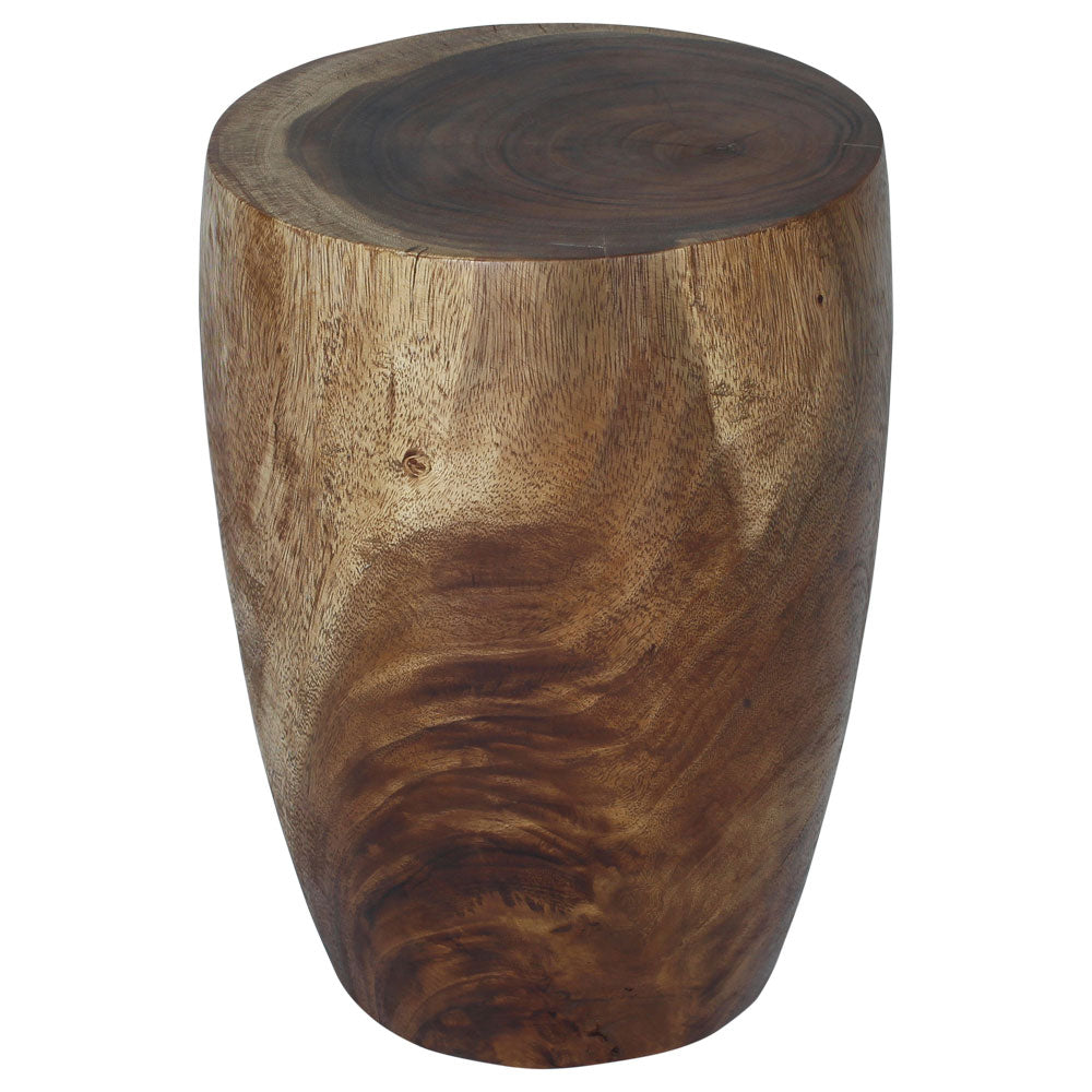 Round Solid End Table