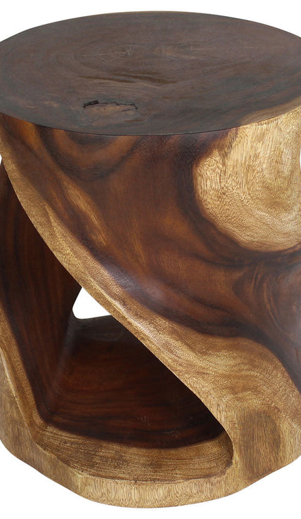 Curved Twisted End Tables