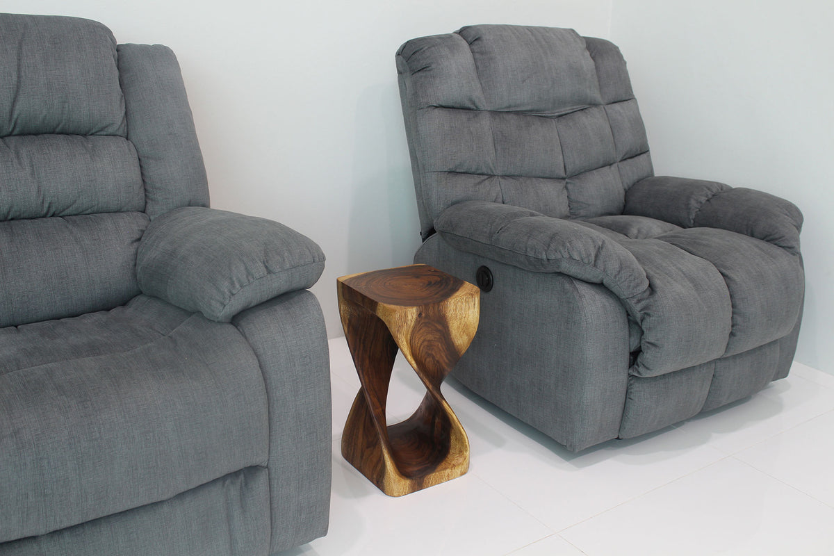 The Luma Square Twist End Table 10 in Sq