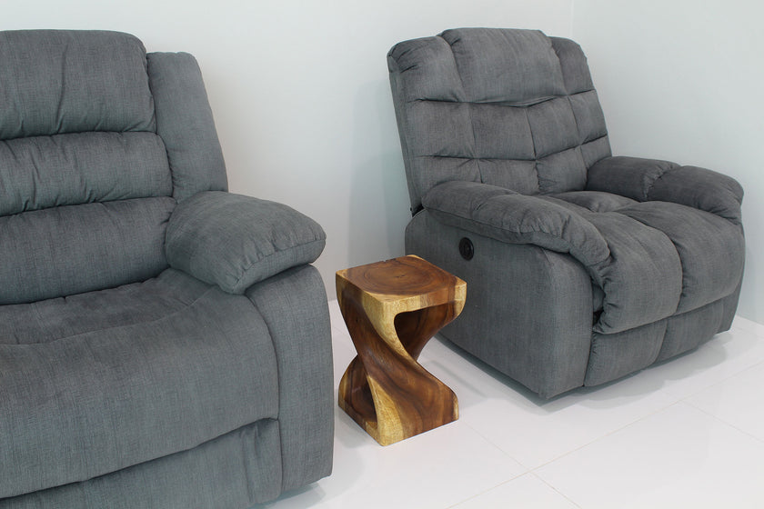 The Luma Square Twist End Table 10 in Sq