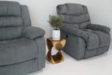 The Luma Square Twist End Table 10 in Sq