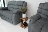 The Luma Square Twist End Table 10 in Sq