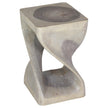 The Luma Square Twist End Table 10 in Sq
