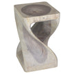 The Luma Square Twist End Table 10 in Sq