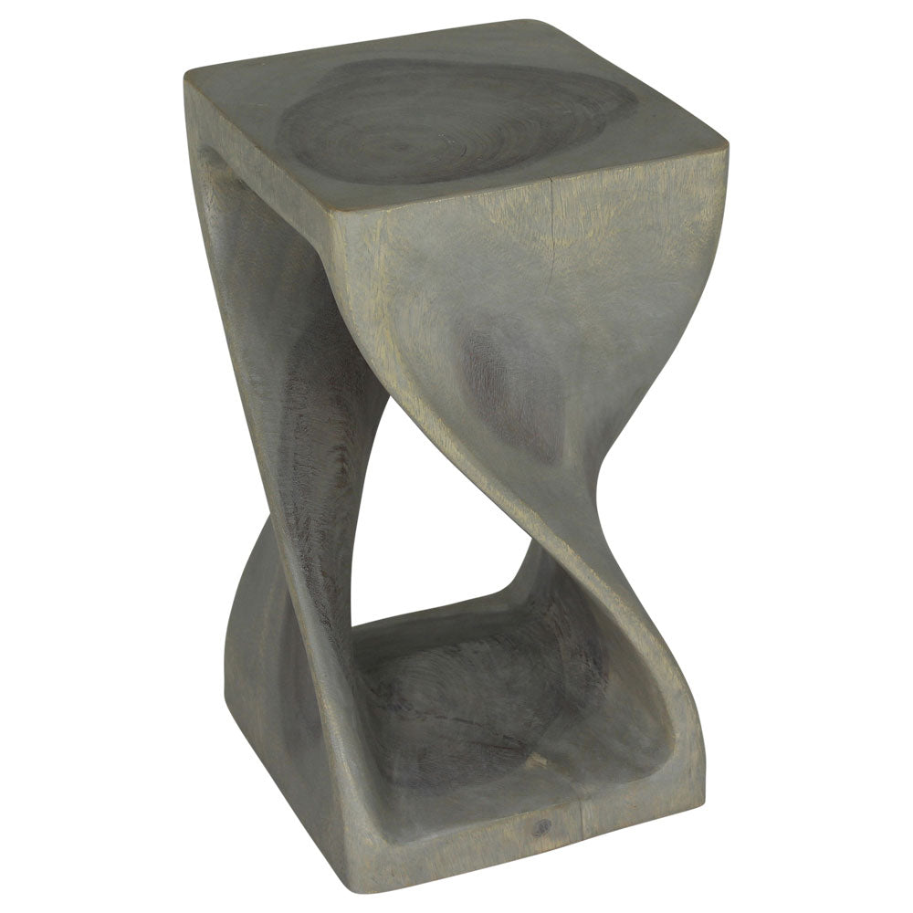 The Luma Square Twist End Table 10 in Sq