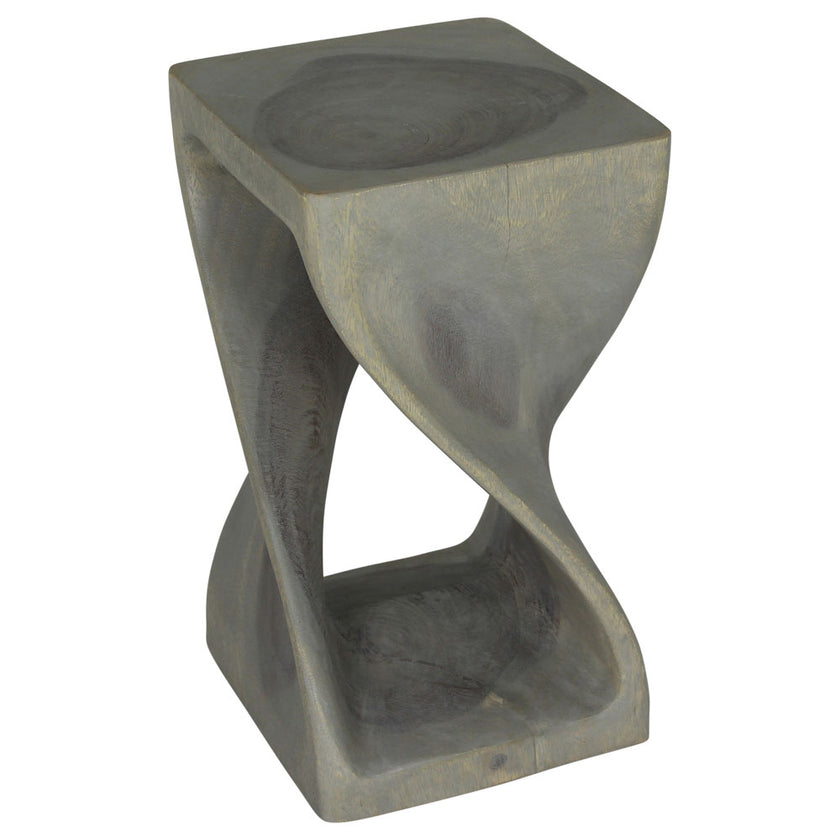 The Luma Square Twist End Table 10 in Sq