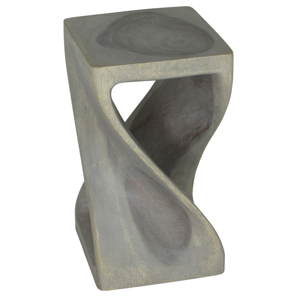 The Luma Square Twist End Table 10 in Sq