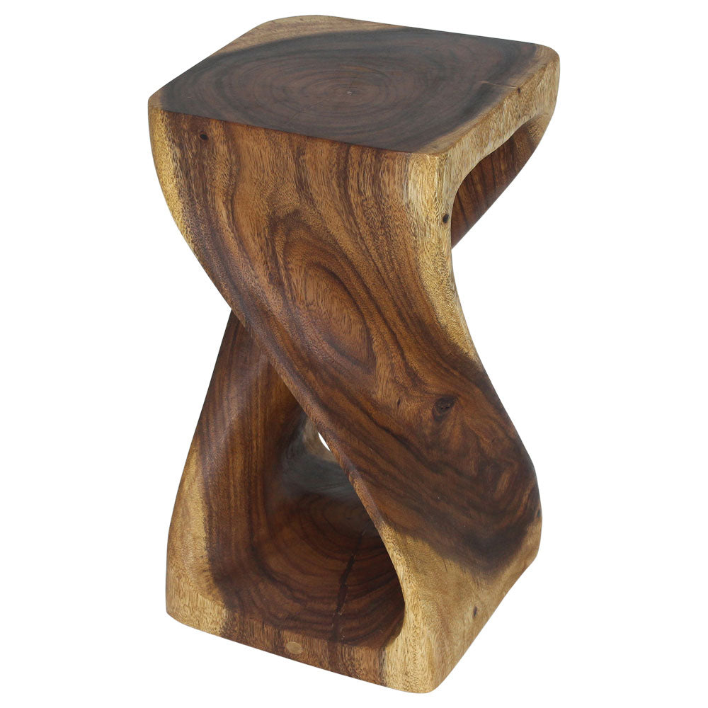 The Luma Square Twist End Table 10 in Sq