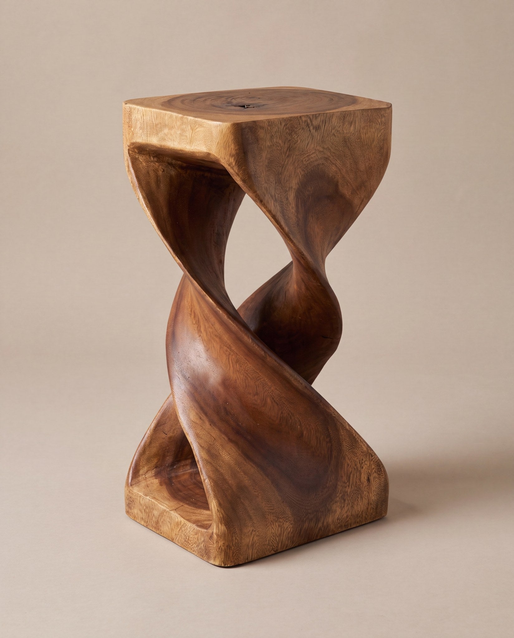 Doppio Rectangular Double Twist Side Table