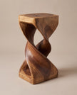 Doppio Rectangular Double Twist Side Table