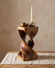 Doppio Rectangular Double Twist Side Table