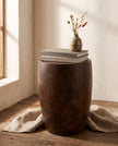 Perno Turned Pedestal Side Table