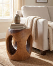 Finestra Oval Window Side Table