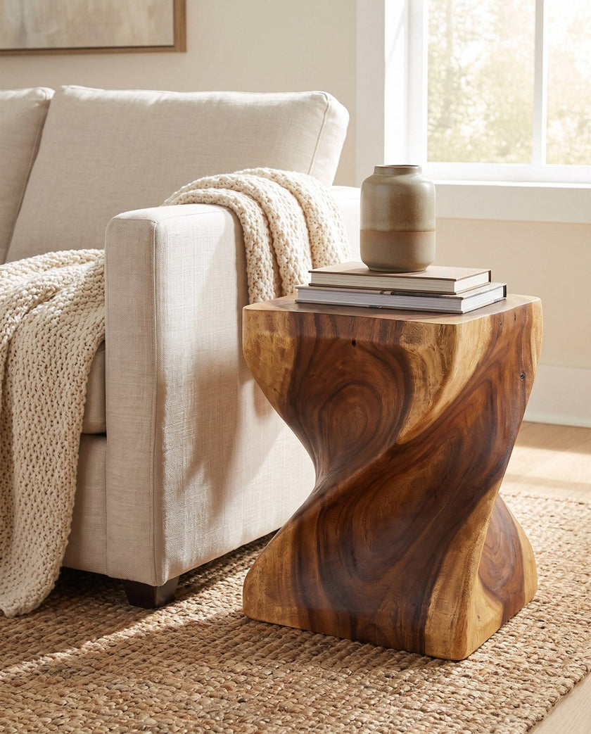 Titano Large Twist Side Table