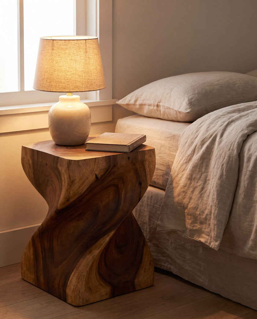 Titano Large Twist Side Table
