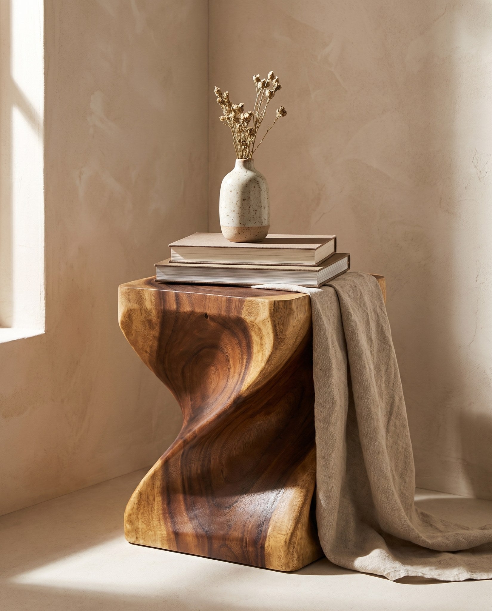 Titano Large Twist Side Table