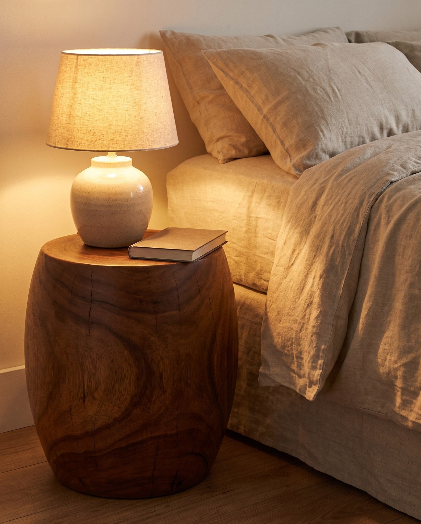 Tamburo Pouf Stool Table