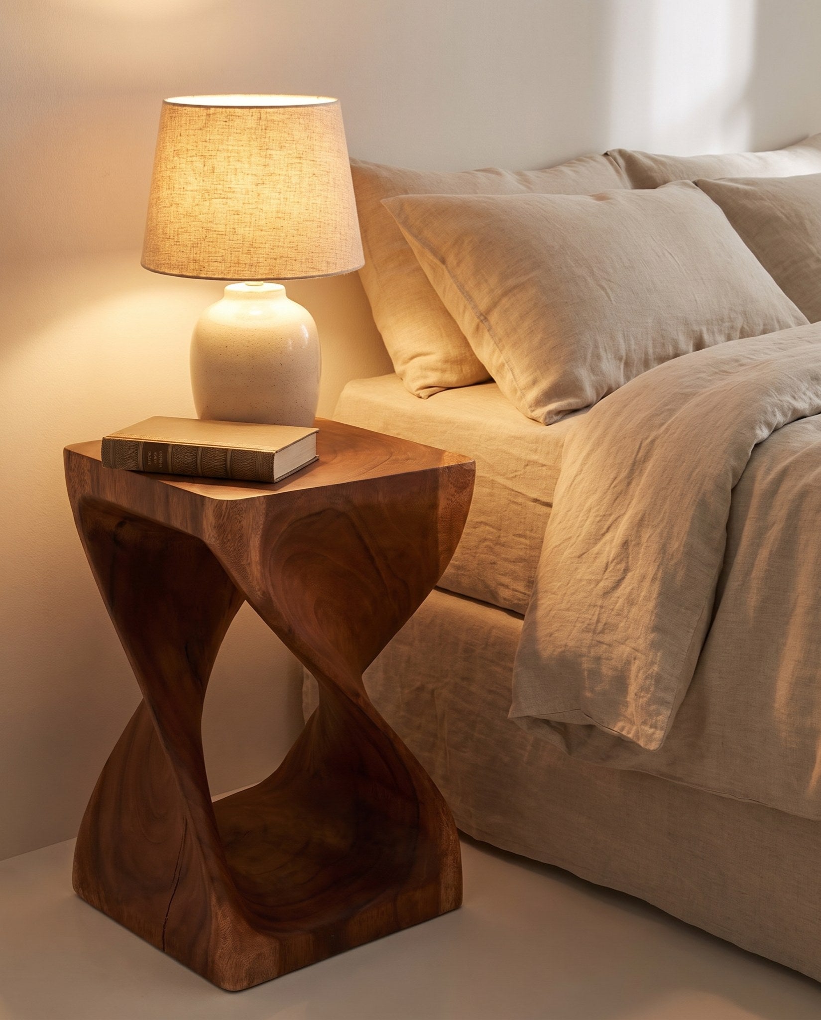 Fuso Wide Twist Side Table