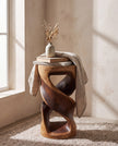 Intreccio Double Twist Side Table