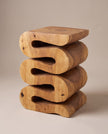 Flusso Wave Twist Side Table