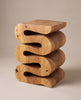 Flusso Wave Twist Side Table