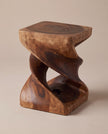 Quadro Square Twist Side Table