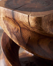 Quadro Square Twist Side Table