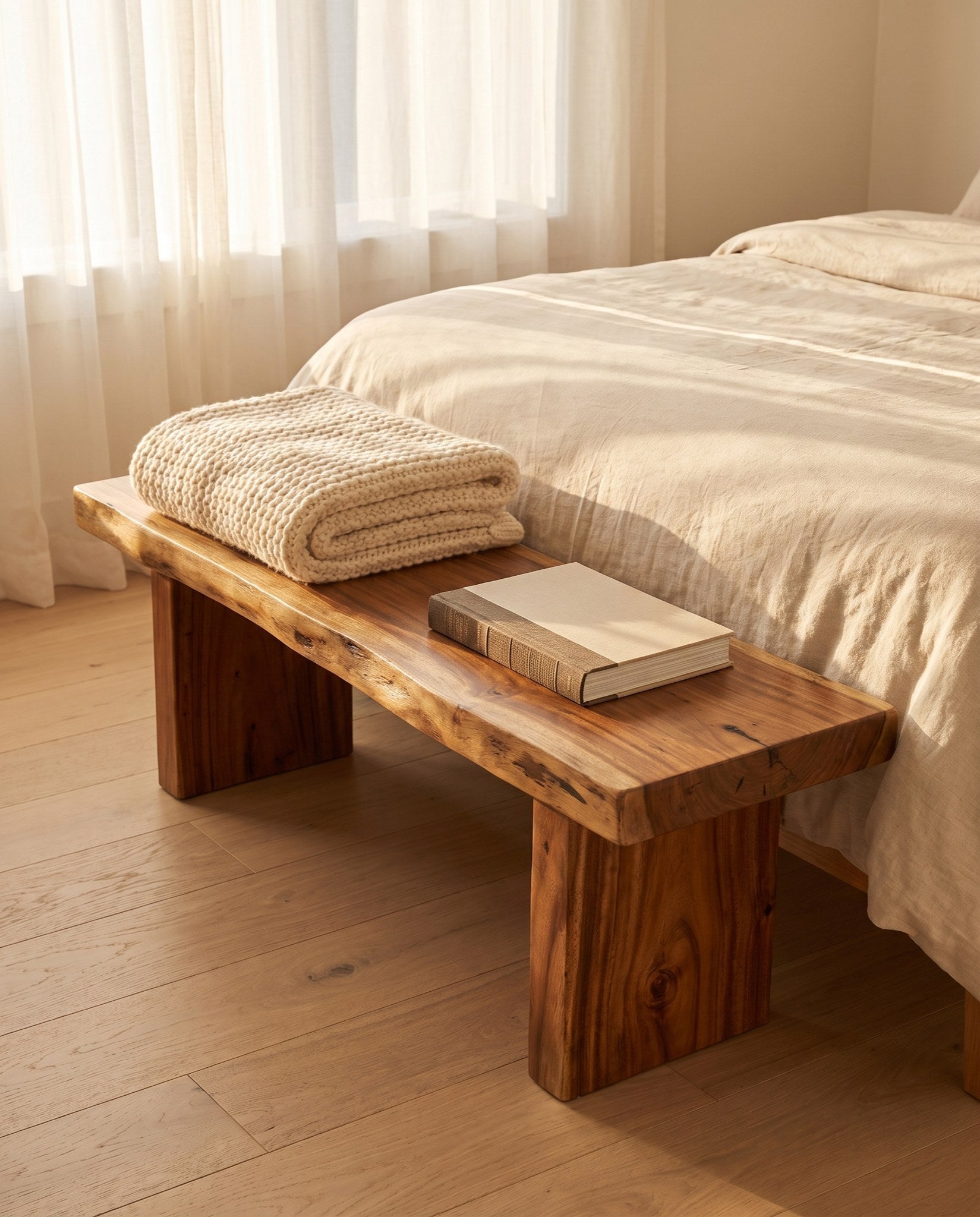 Riva Live Edge Bench