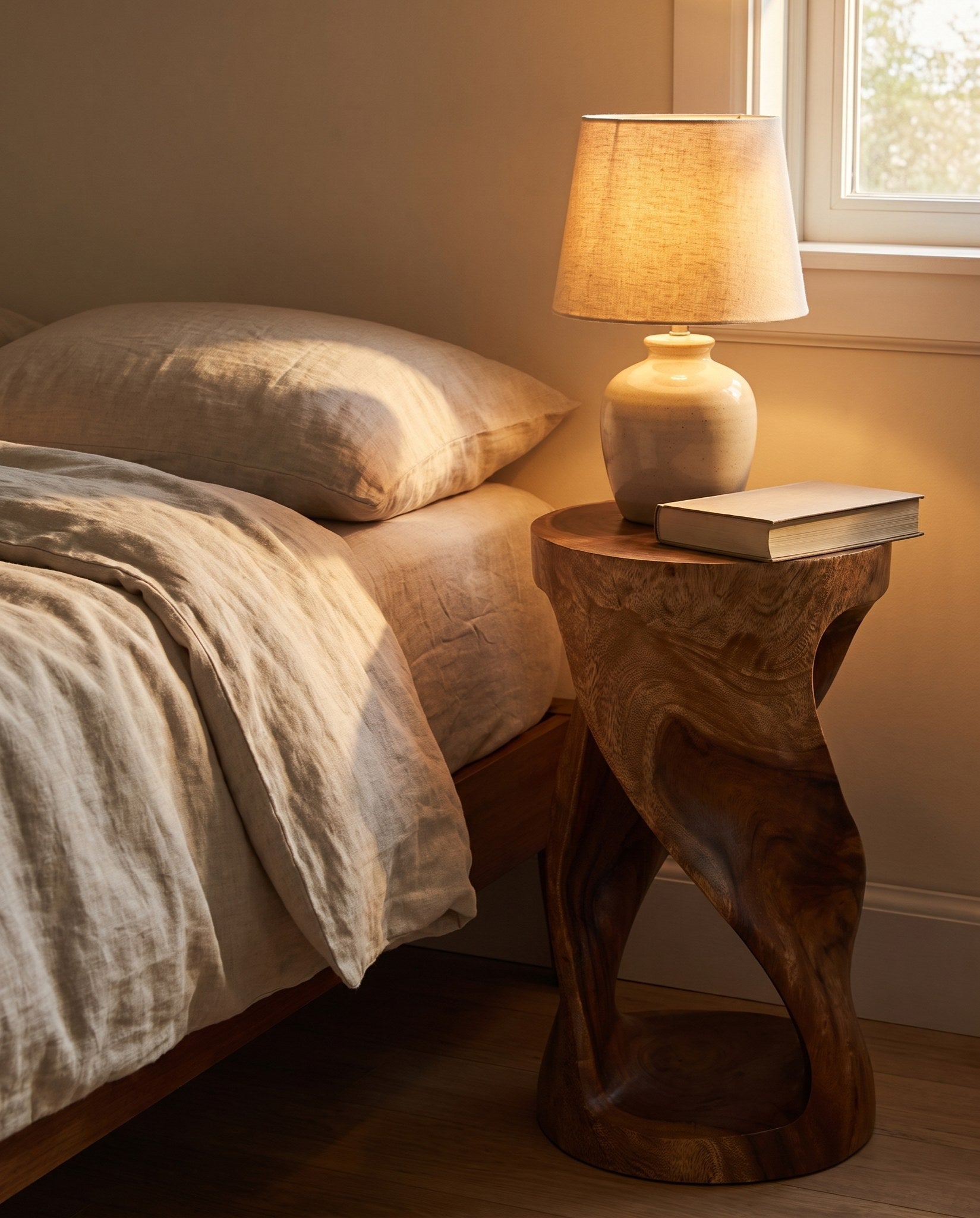 Cerchio Round Accent Side Table