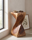 Torsione Single Twist Stool Table
